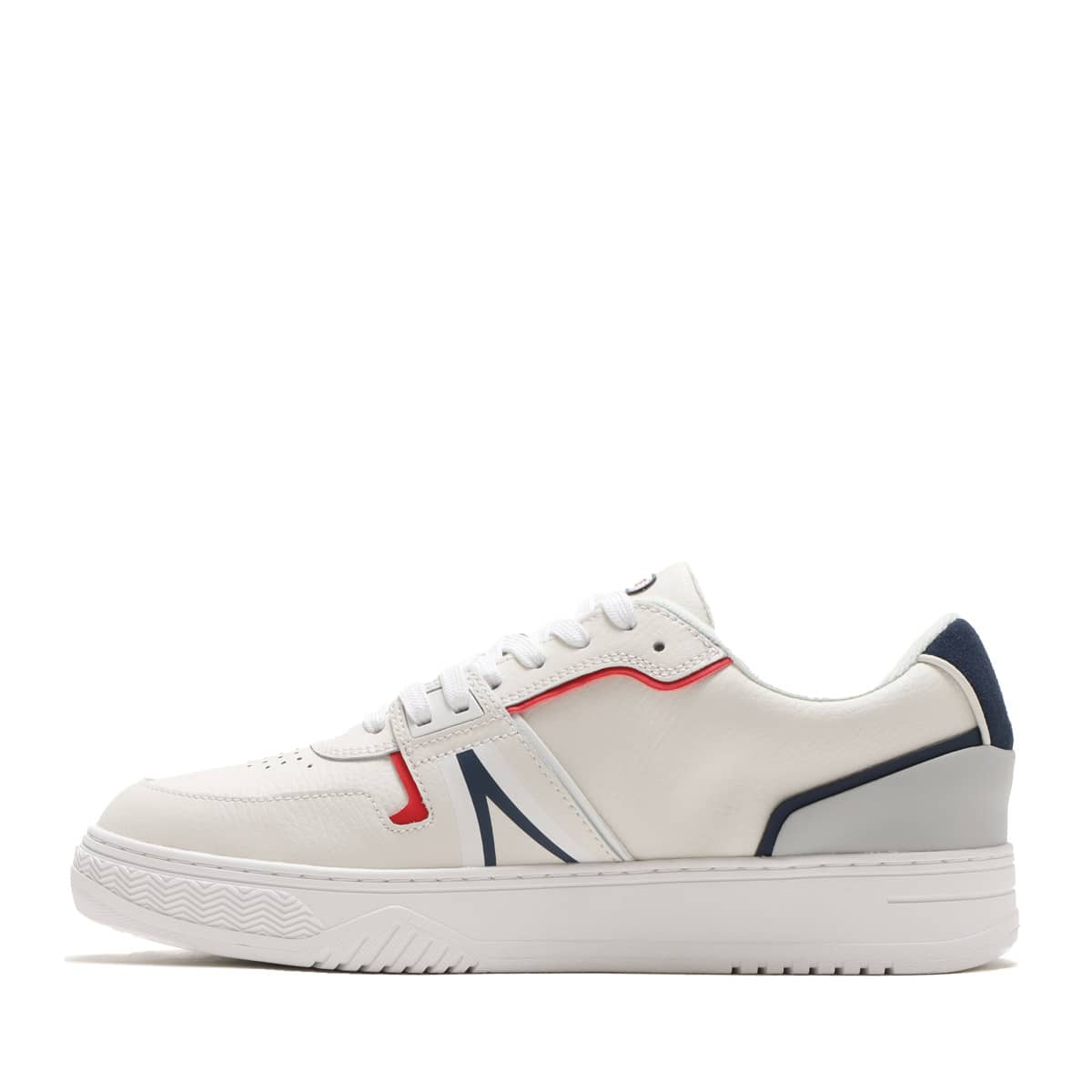 LACOSTE L001 0321 1 WHITE/NAVY/RED 21FA-I