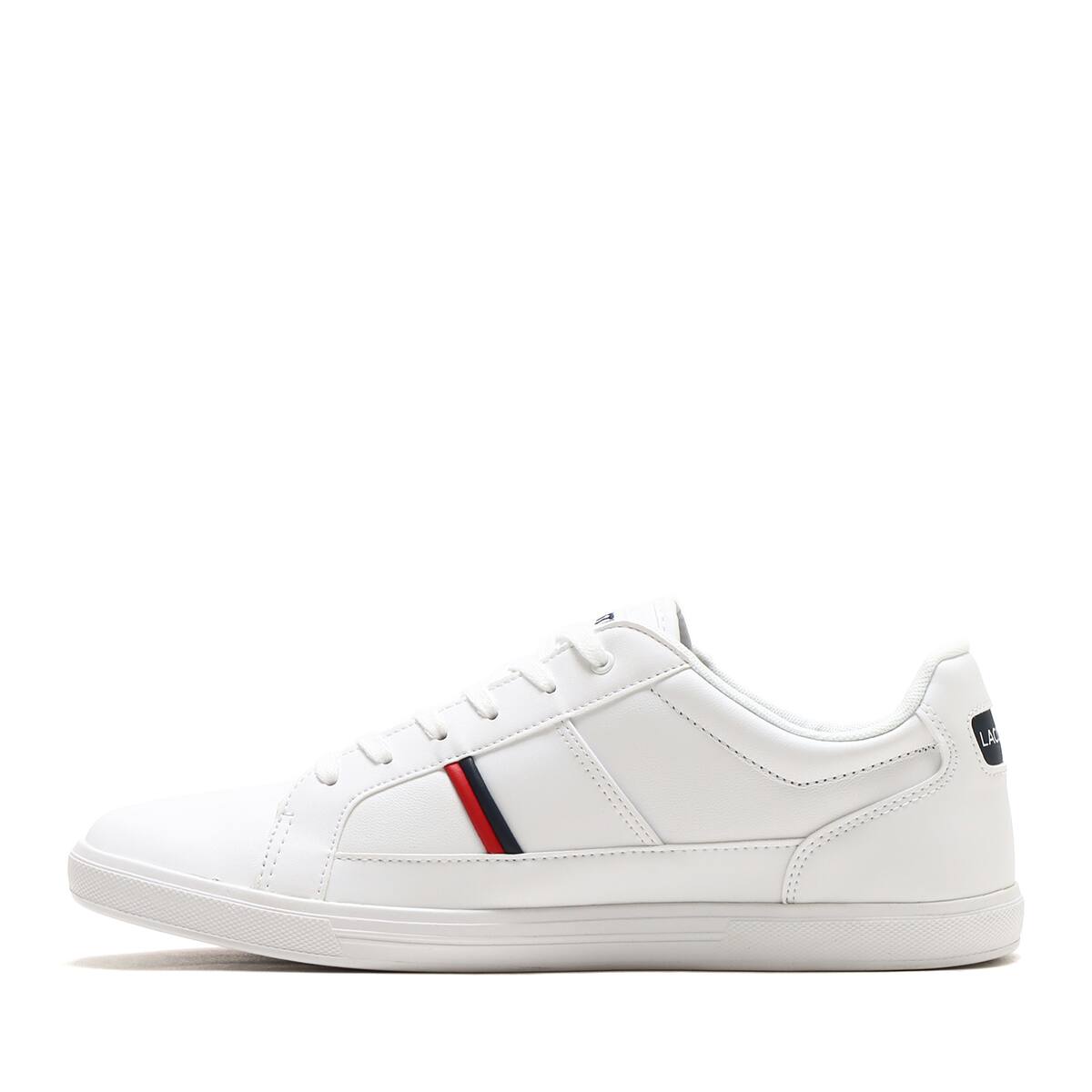 LACOSTE EUROPA TRI 1 WHT/NVY/RED 22SU-Iの画像