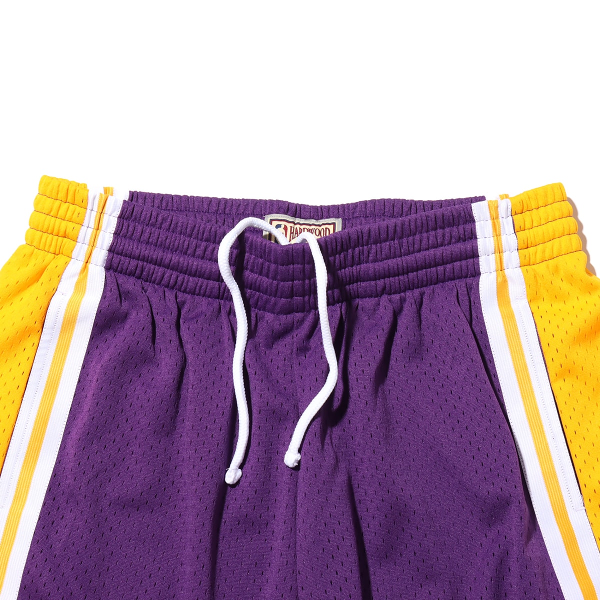 Mitchell & Ness NBA SWINGMAN ROAD SHORTS LAKERS 84-85 PURPLE 20SU-I