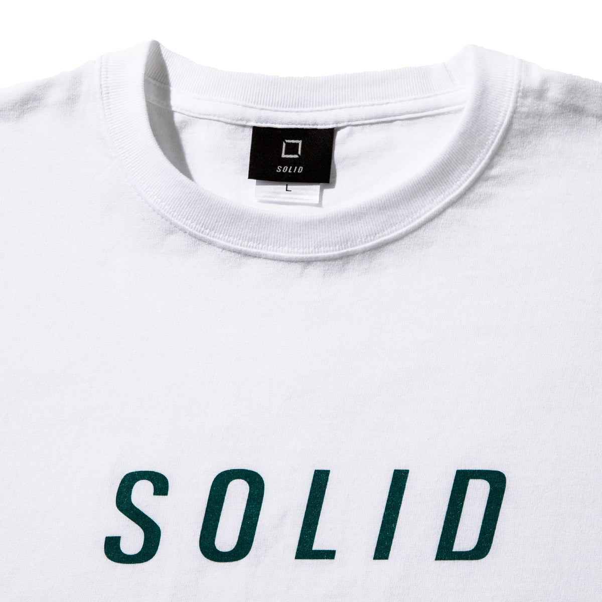 SOLID LOGO T-SHIRTS WHITE 21SS-I