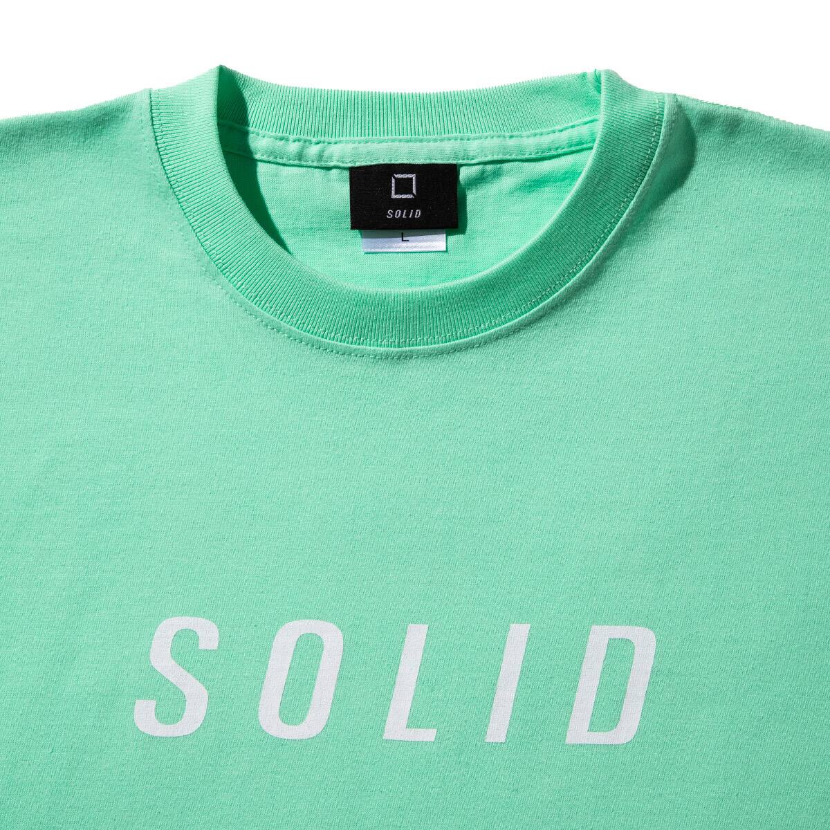 SOLID LOGO T-SHIRTS GREEN 21SS-Iの画像