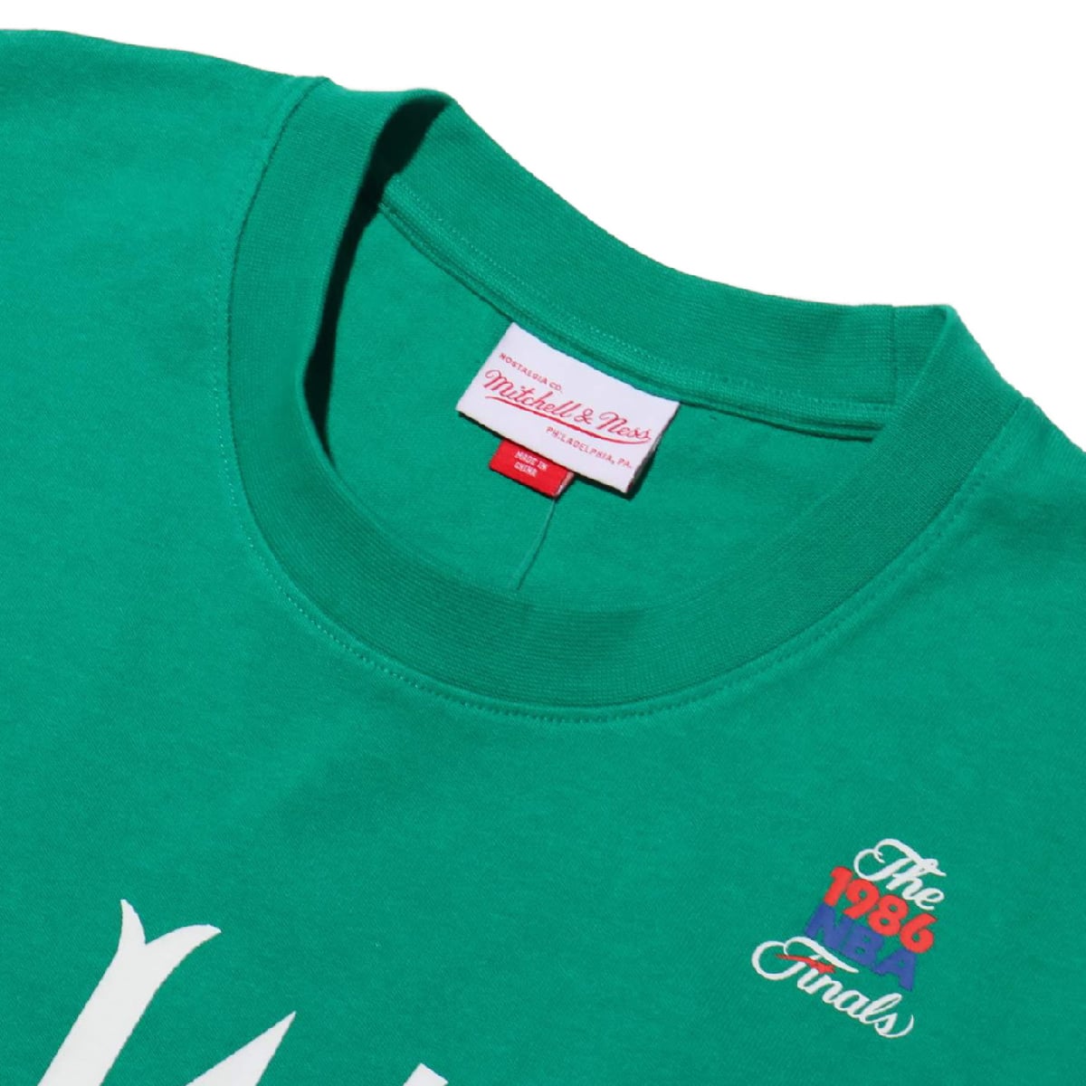 Mitchell & Ness Old English T-Shirts - BOS.Celtics GREEN 19FW-Iの画像