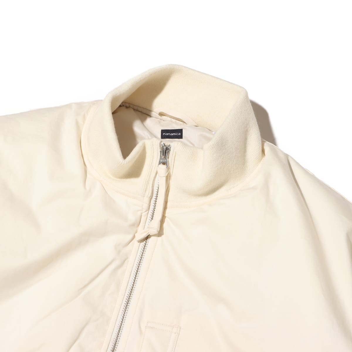 nanamica Insulation Varsity Jacket Natural 23FA-Iの画像