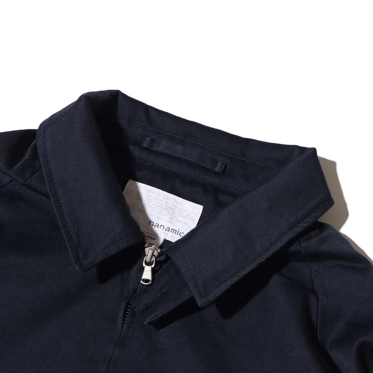 nanamica GORE-TEX INFINIUM Chino Crew Jacket Navy 23FA-I nanamica GORE-TEX INFINIUM Chino Crew Jacket Navy 23FA-I