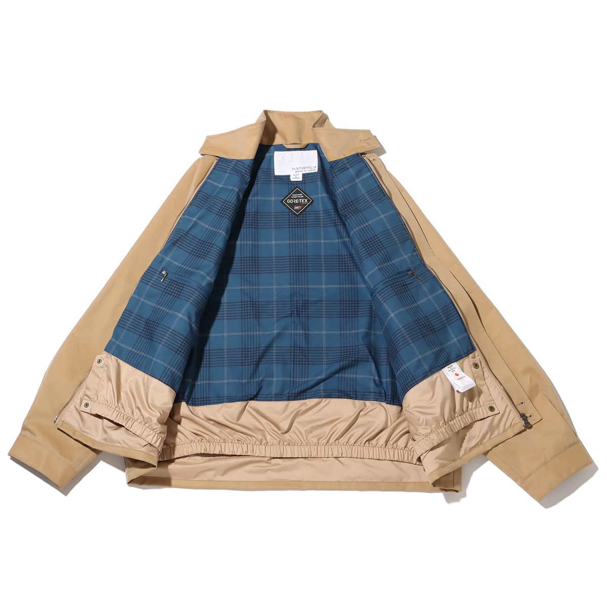 nanamica GORE-TEX Crew Jacket Beige 24SP-I（ナナミカ