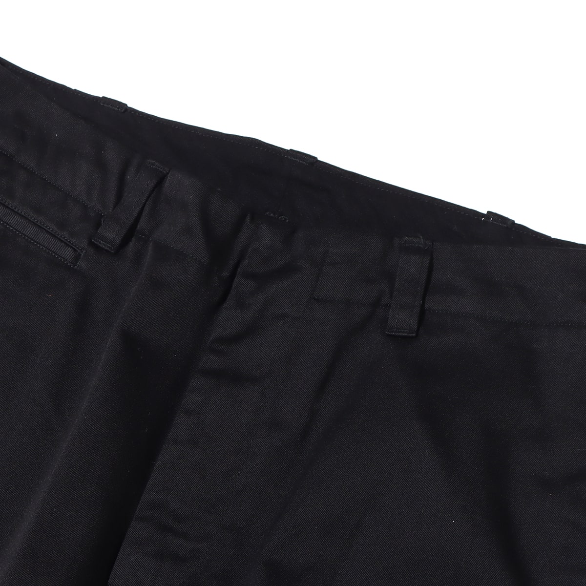 nanamica Straight Chino Pants Black 23SP-I
