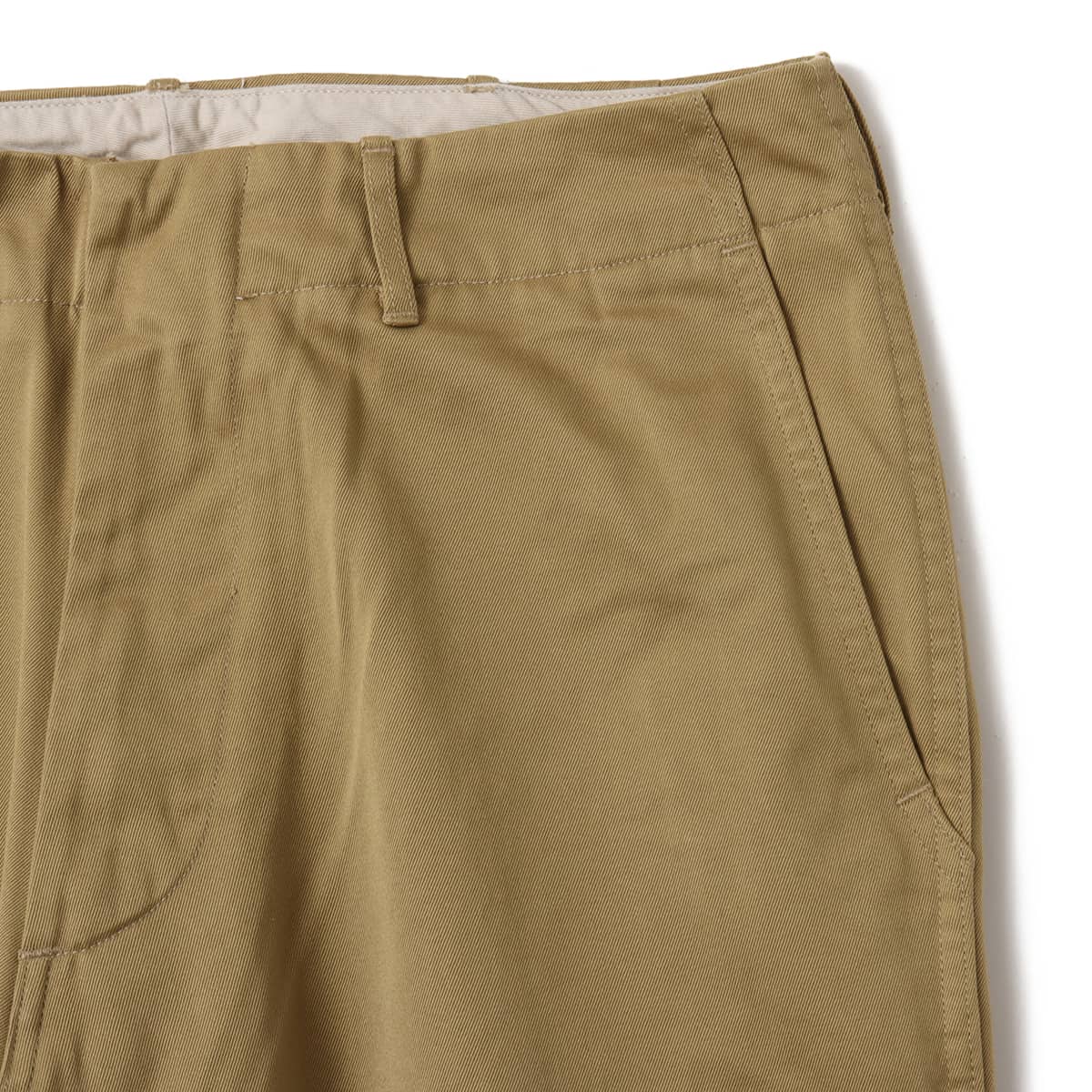 nanamica Wide Chino Pants Tanの画像