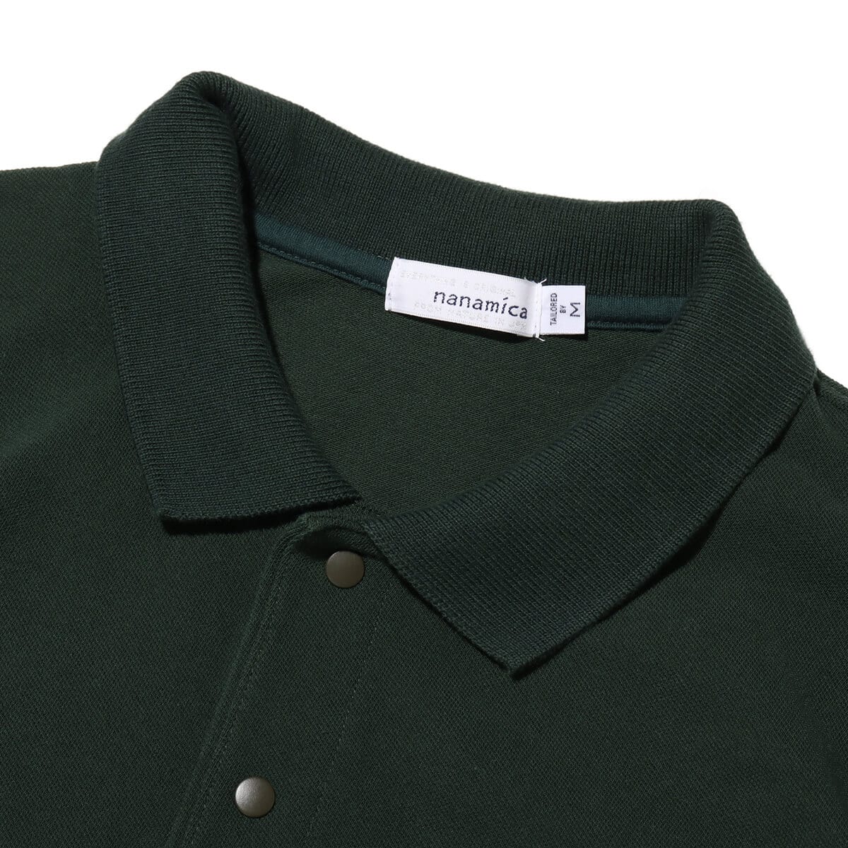 nanamica S/S Polo Shirt Green 24SP-I