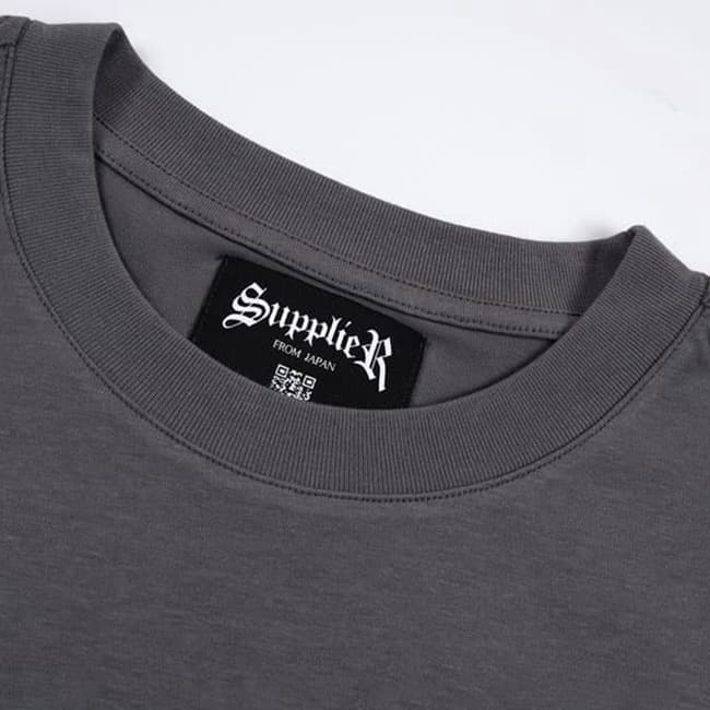 SUPPLIER PYTHON IRON LOGO TEE GRAY 22SU-I