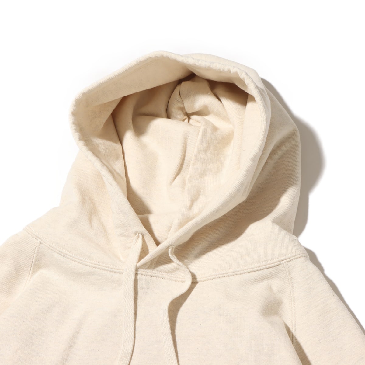 snow peak Recycled Cotton Pullover Hoodie Oatmealの画像