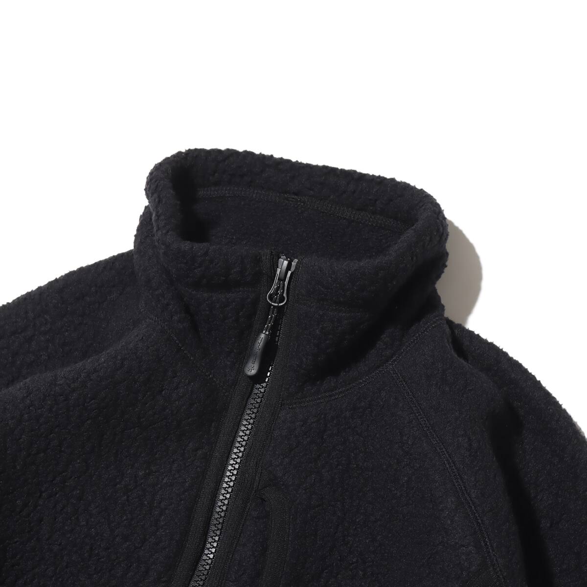 snow peak Thermal Boa Fleece Jacket Black 23FA-Iの画像