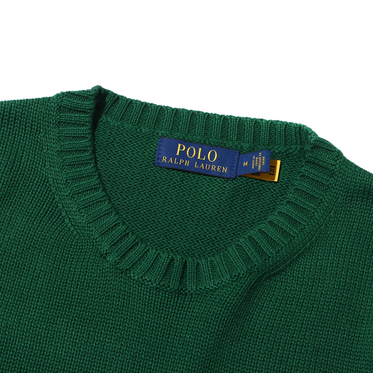 POLO RALPH LAUREN COTTON-LONG SLEEVE-SWEATER NEW FOREST 22FW-Iの画像