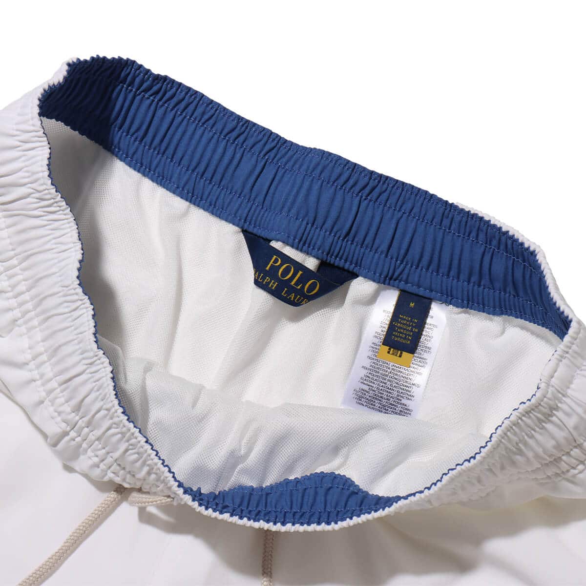 POLO RALPH LAUREN TRAVELER SWIM SHORT WHITE の画像