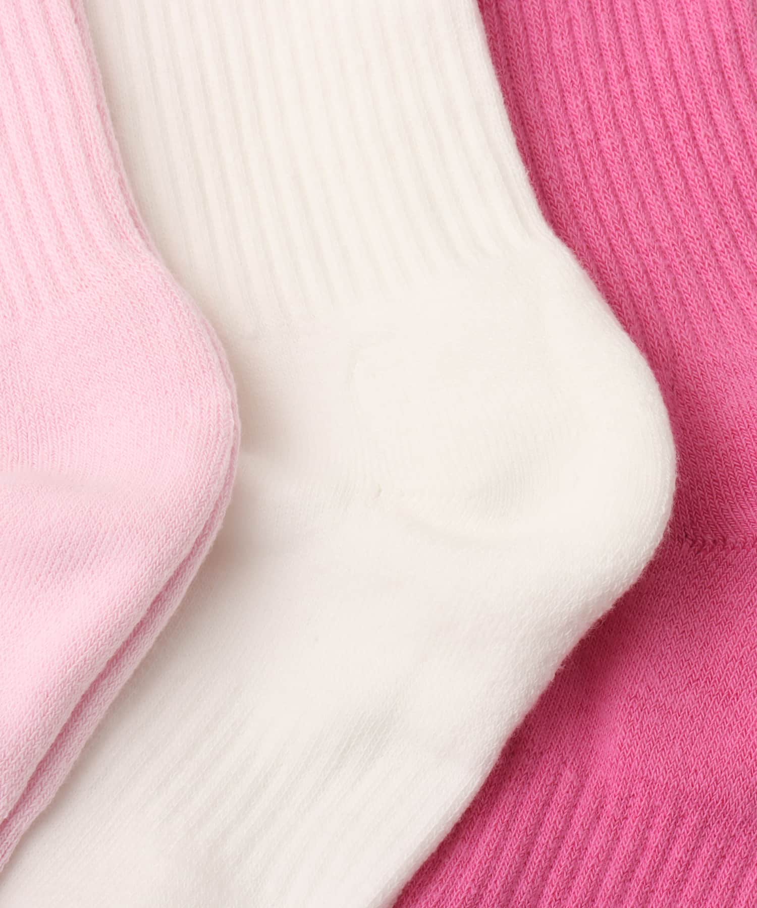 NIKE U NK EVERYDAY CSH CRW 3PR 132 PLAYFUL PINK(SAIL)/SAIL(PLAYFUL PINK)/PINK FOAM(SAIL)の画像