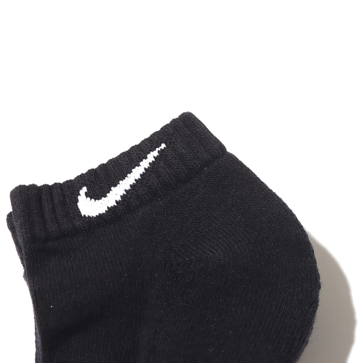 NIKE U NK EVERYDAY CUSH LOW 3PR BLACK/WHITEの画像