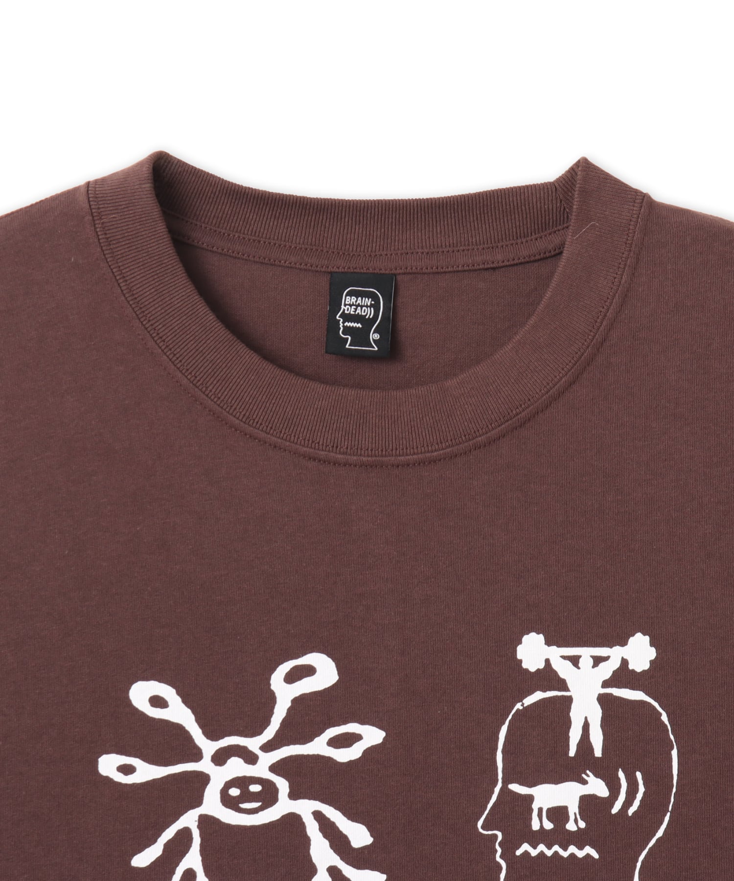 BRAIN DEAD ANCIENT KNOWLEDGE T-SHIRT BERRYの画像