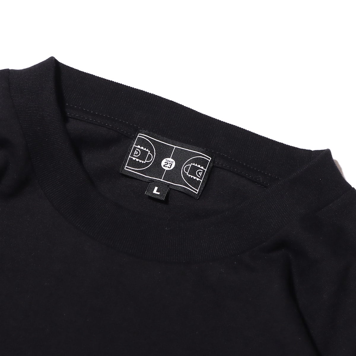TOKYO 23 x LATTEST LOGO LS TEE BLACK 21FW-Iの画像