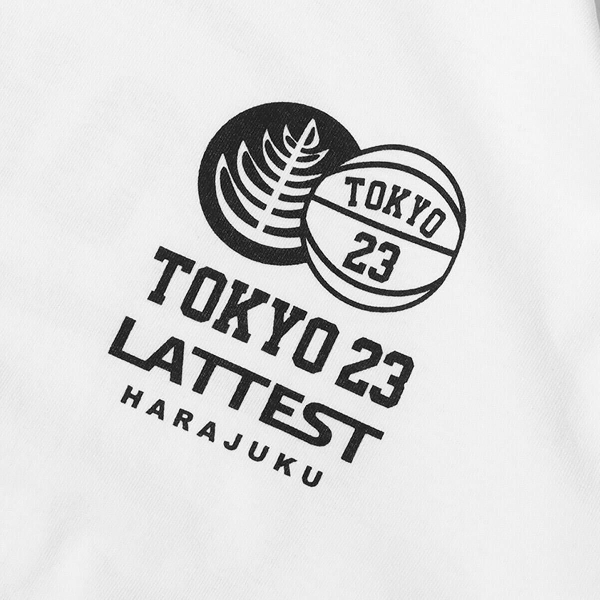 TOKYO 23 x LATTEST LOGO LS TEE WHITE 21FW-Iの画像