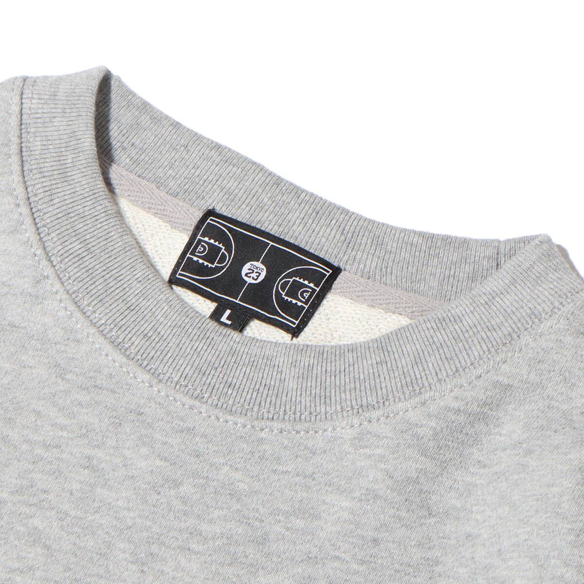 TOKYO 23 LOGO CREW GRAY 22SS-Iの画像