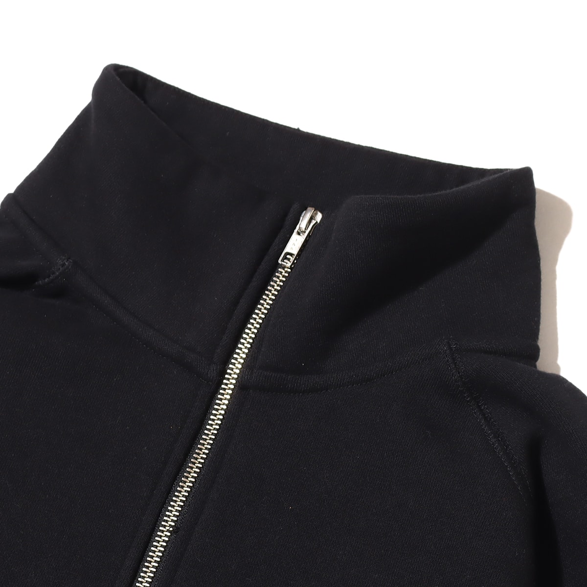 TOKYO 23 RENEGADES QUARTER-ZIP CADET COLLAR SWEAT BLACK 22FW-I