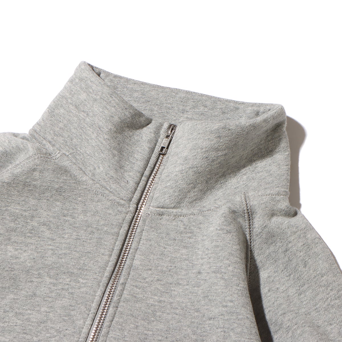 TOKYO 23 RENEGADES QUARTER-ZIP CADET COLLAR SWEAT GRAY 22FW-I