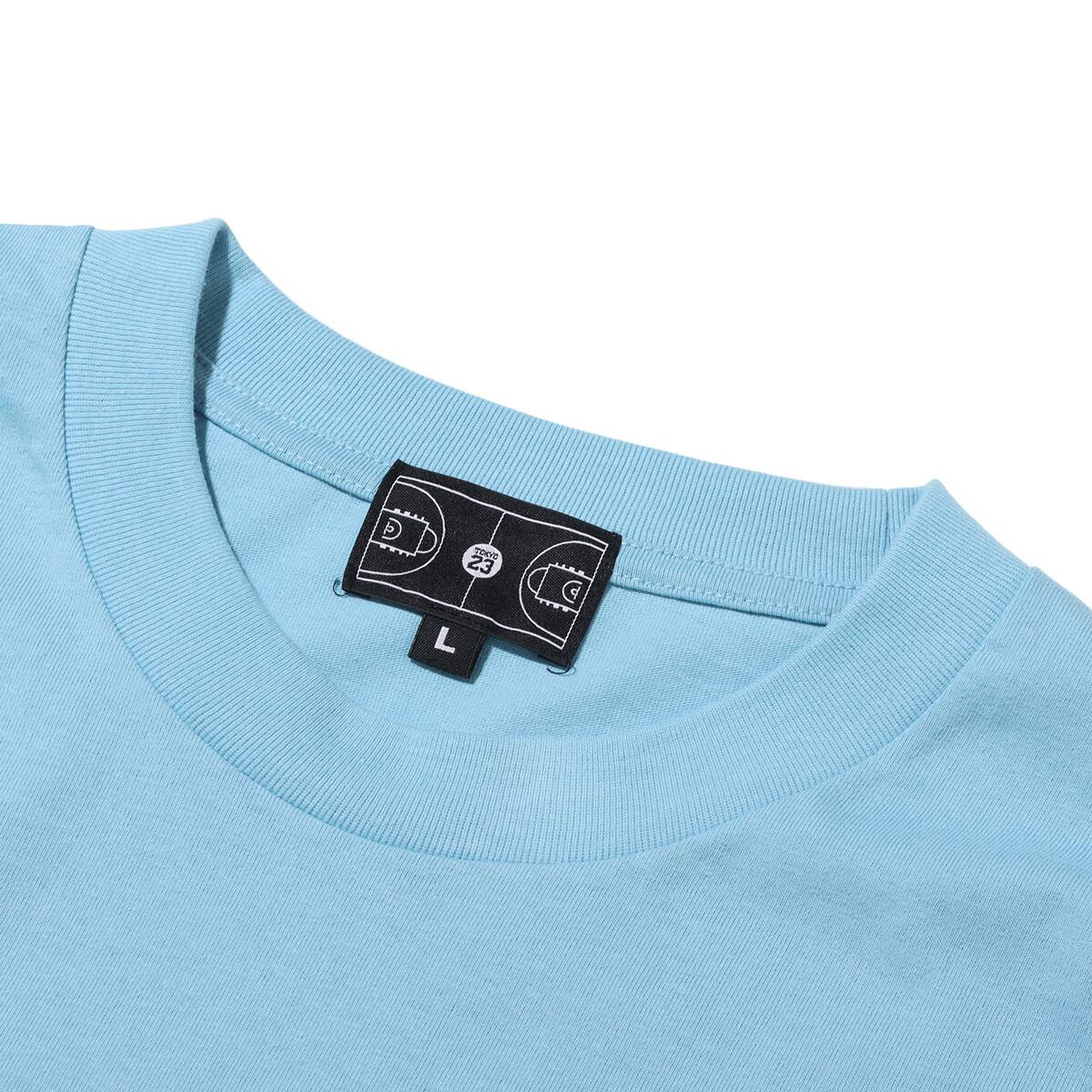 TOKYO 23 FULL COURT TEE -SNK- SKY BLUE 23SS-Sの画像
