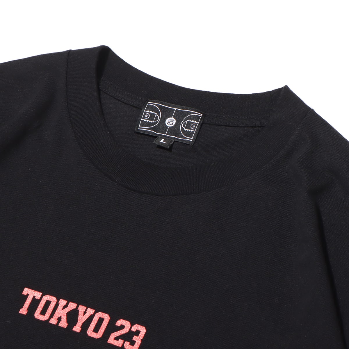 TOKYO 23 FULL COURT TEE BLACK 23SS-Sの画像