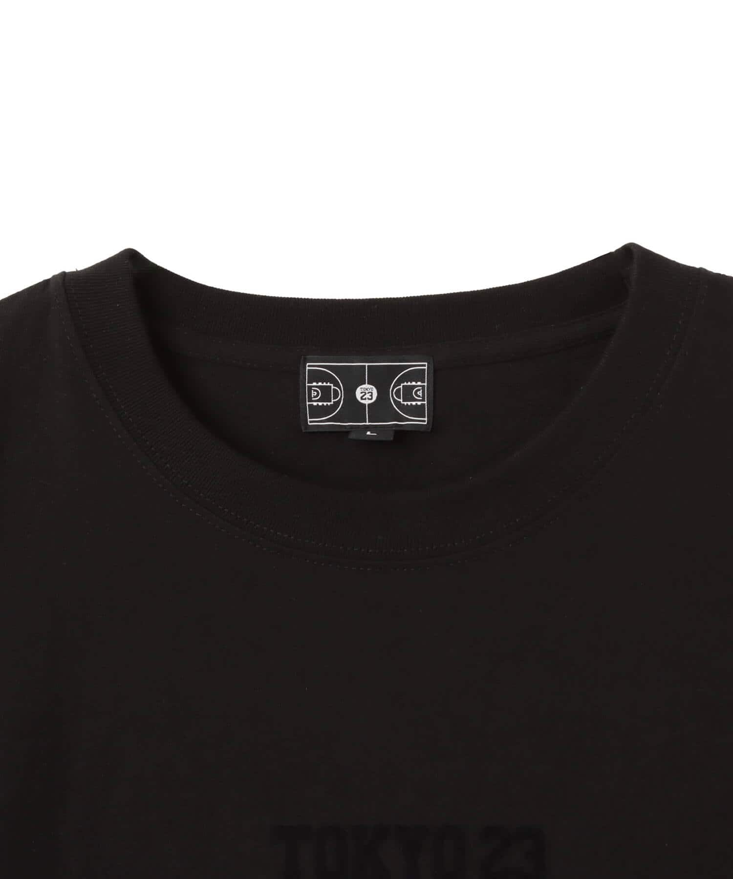 TOKYO 23 FULL COURT TEE BLACK X BLACKの画像