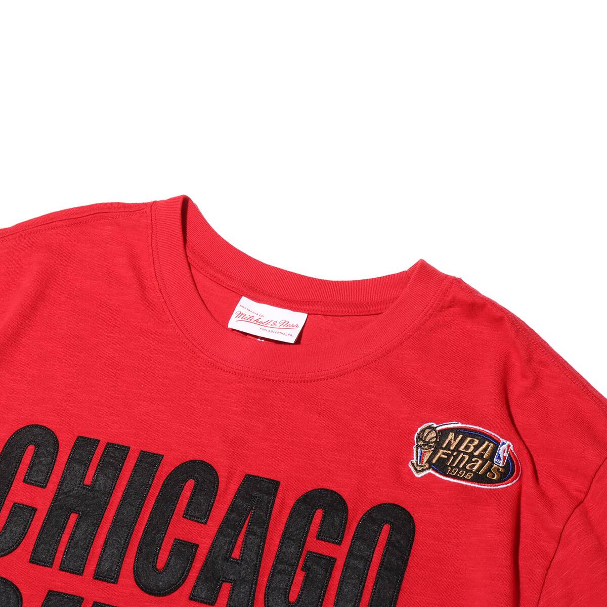 Mitchell & Ness LEGENDARY SLUB S/S TEE BULLS REDの画像