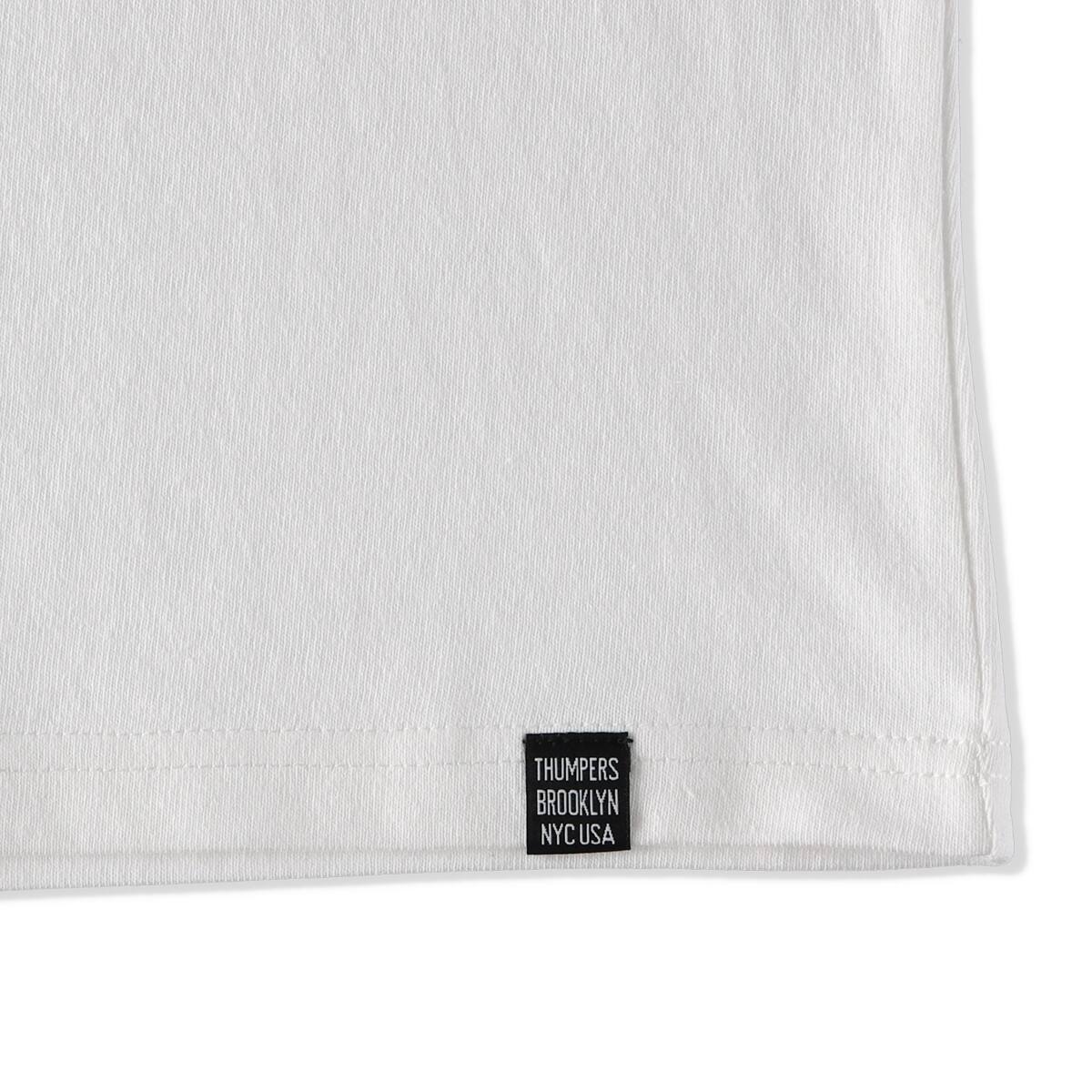 THUMPERS TEAM S/S TEE WHITE 21SU-Iの画像