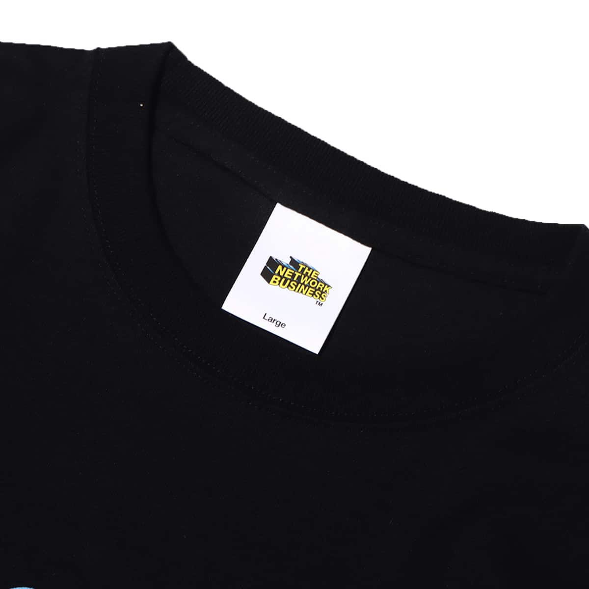 THE NETWORK BUSINESS LEMON VENOM AND AURORA TEE BLACKの画像