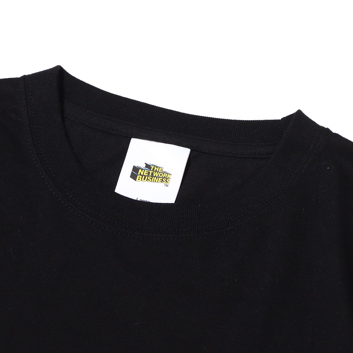 THE NETWORK BUSINESS PALM TREE TEE BLACKの画像