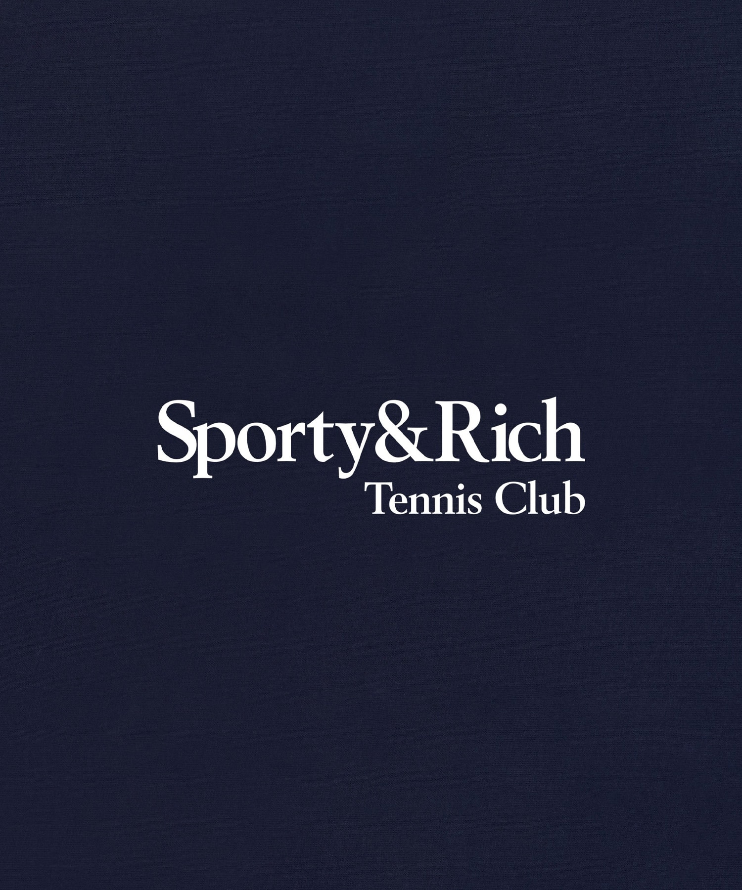 SPORTY&RICH Play Tennis T-Shirt Dark Navyの画像