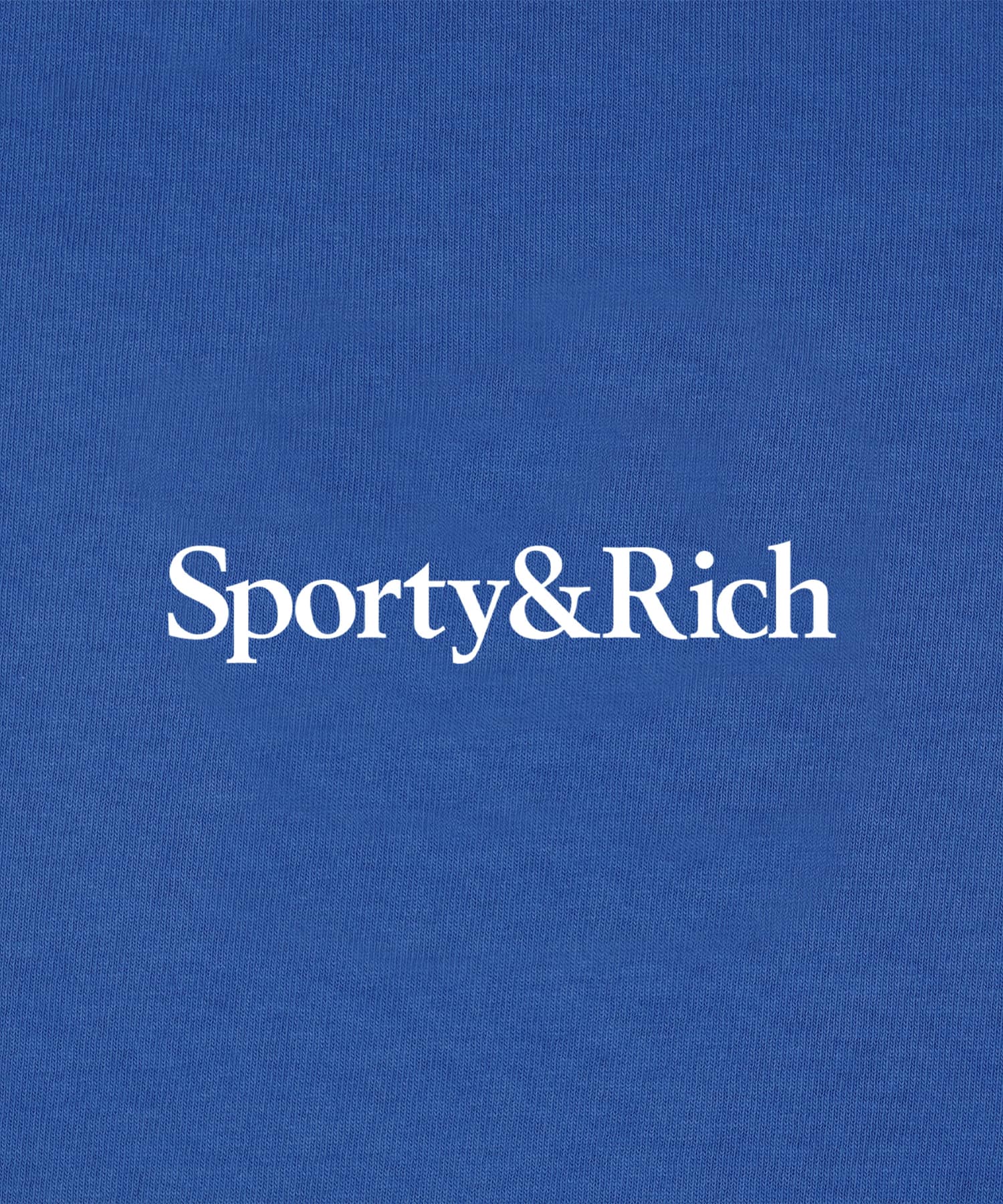 SPORTY＆RICH Health is Wealth T-Shirt Paris Blueの画像