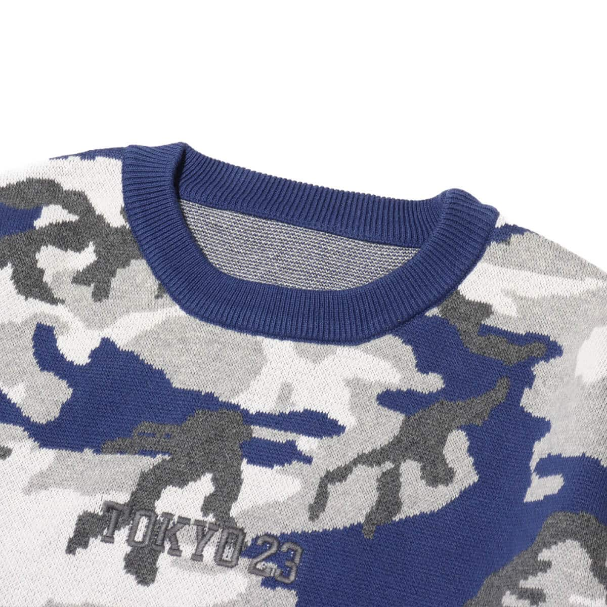 TOKYO 23 Embroidery Logo Knit Sweater CAMOTYPE 24SS-I