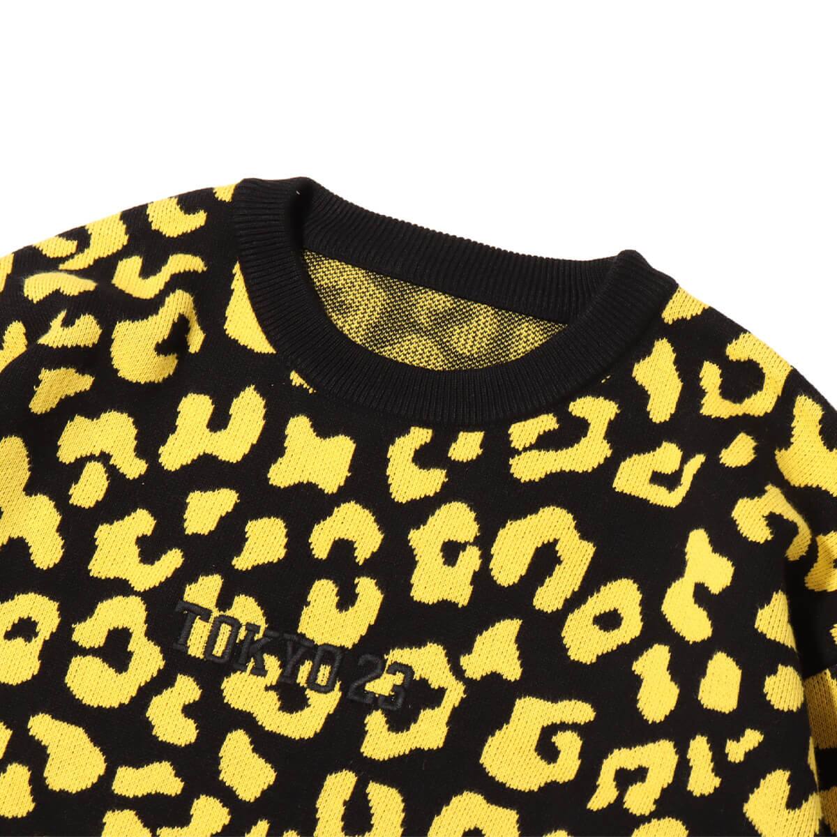 TOKYO 23 Embroidery Logo Knit Sweater LEOPARD 24SS-I|atmos（アトモス） 公式オンラインストア