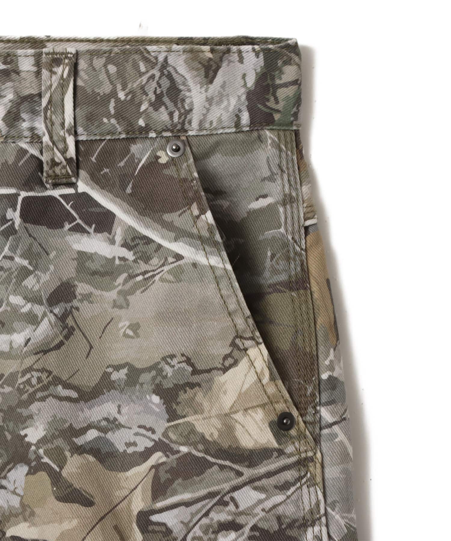 TOKYO 23 Washed Double Knee Pants TREE CAMOUFLAGEの画像
