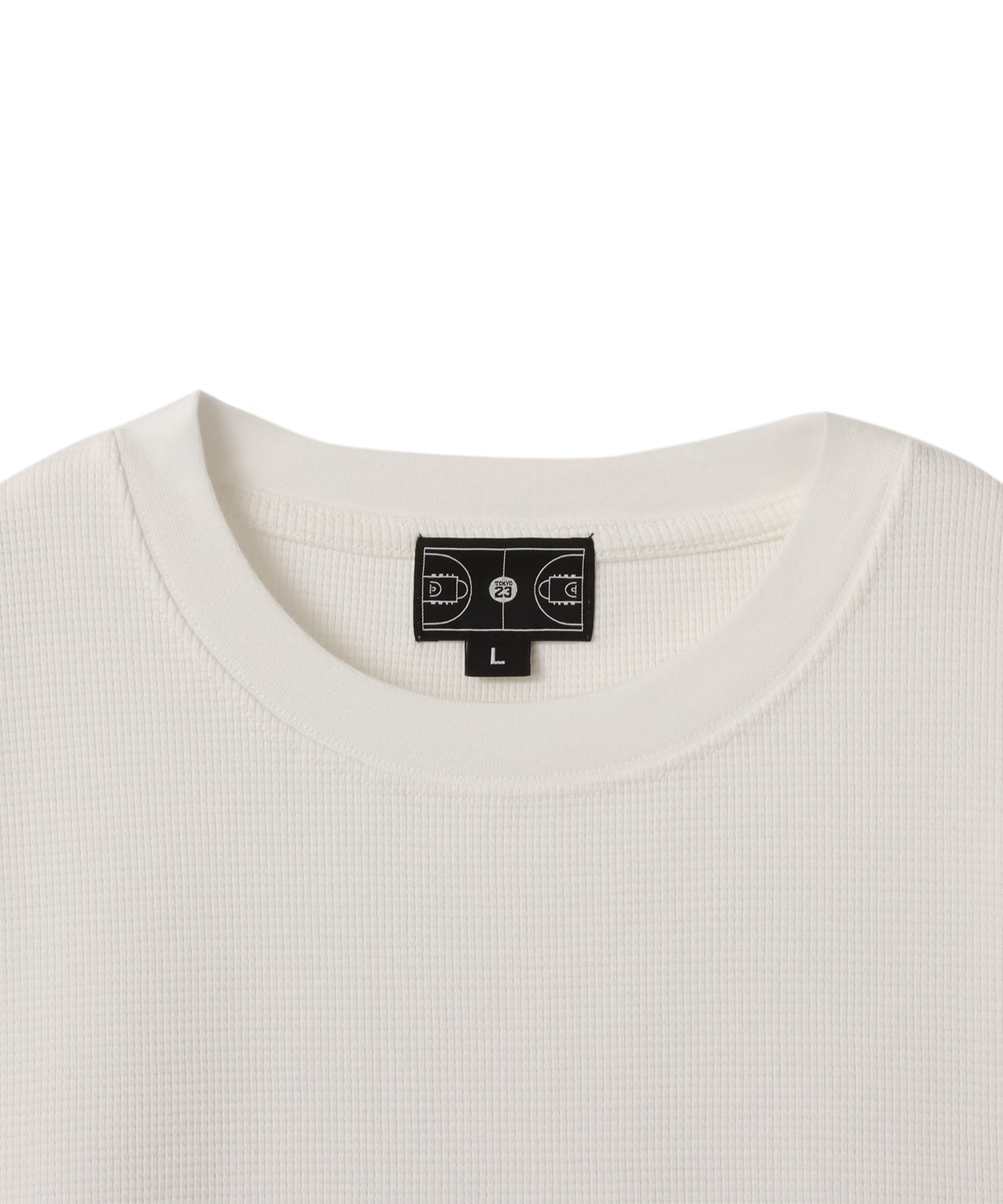 TOKYO 23 Thermal LS T-shirt WHITEの画像