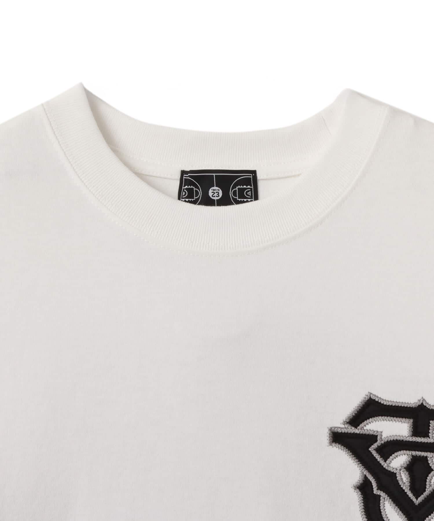 TOKYO 23 Patch Logo T-shirt WHITEの画像