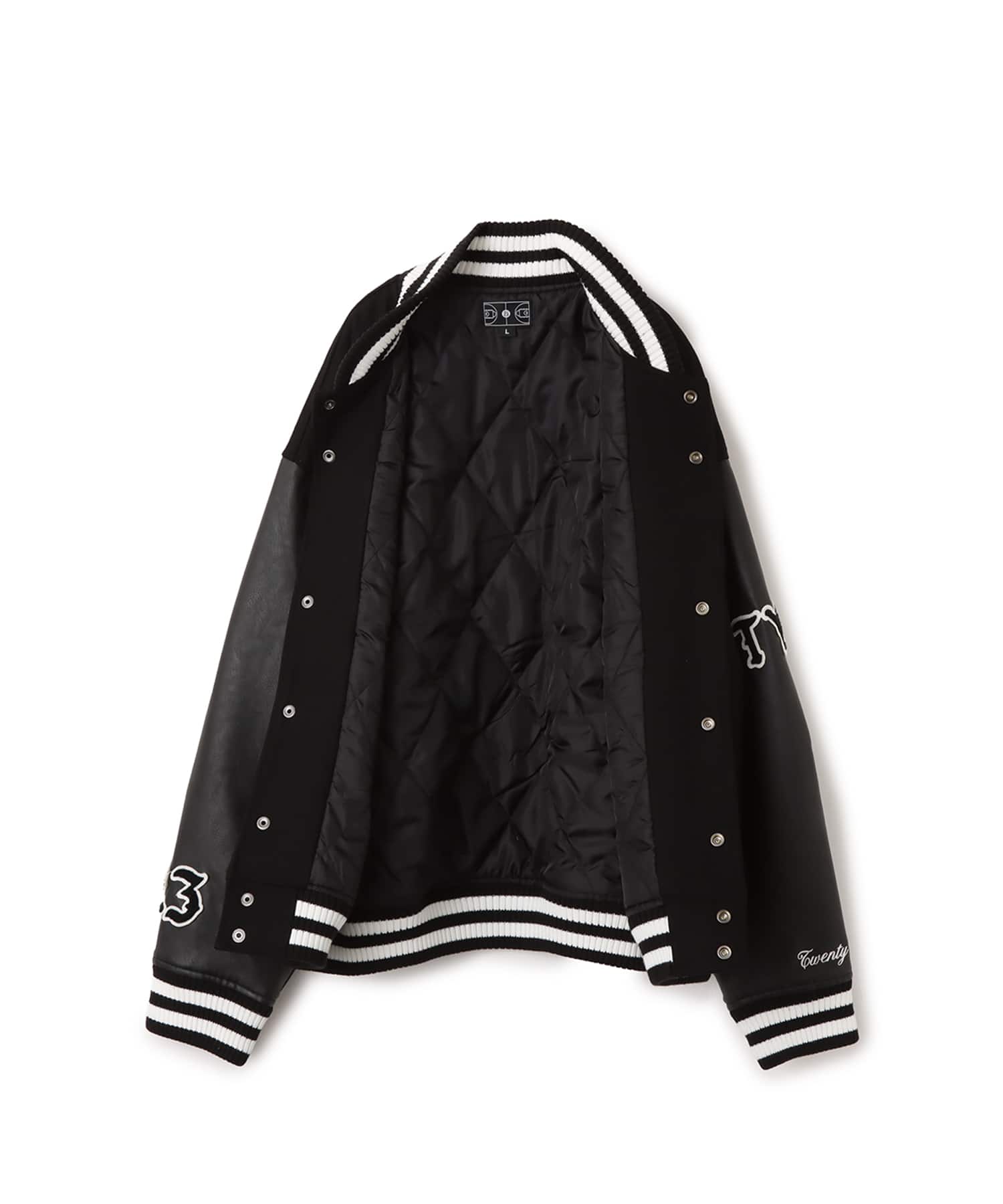 TOKYO 23 Varsity Jacket BLACKの画像