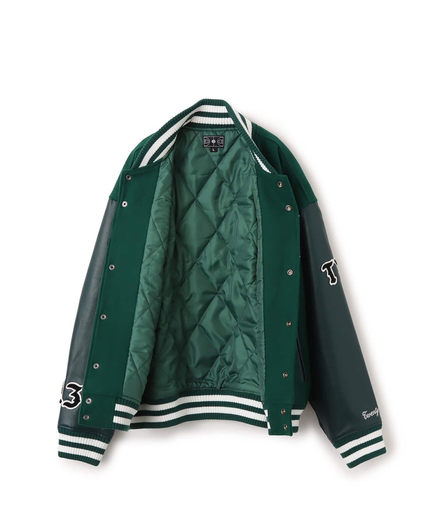 TOKYO 23 Varsity Jacket GREENの画像