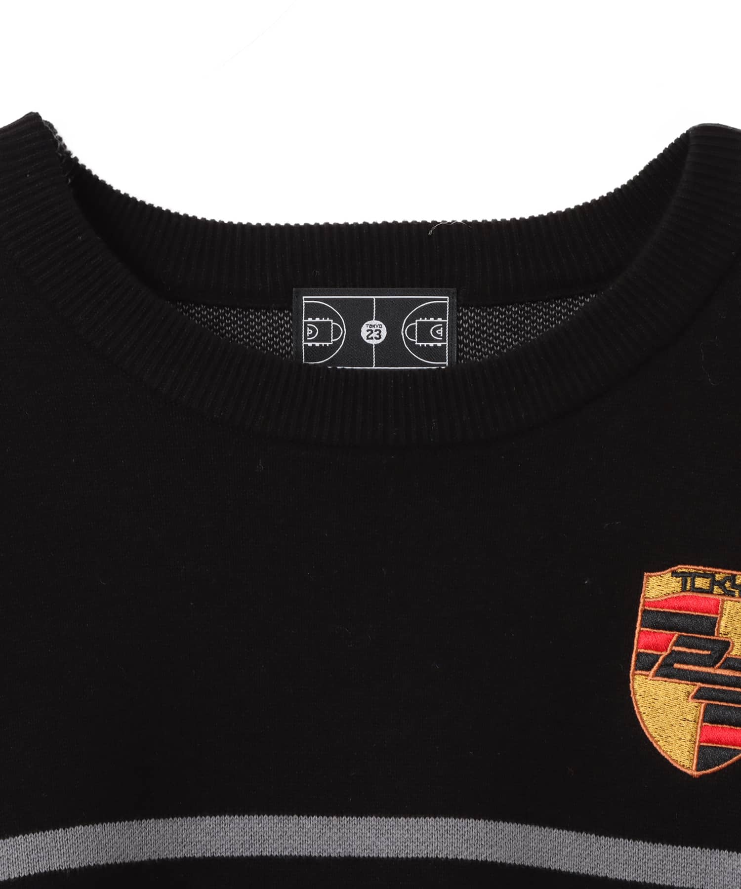 TOKYO 23 Racing Emblem Sweater BLACKの画像