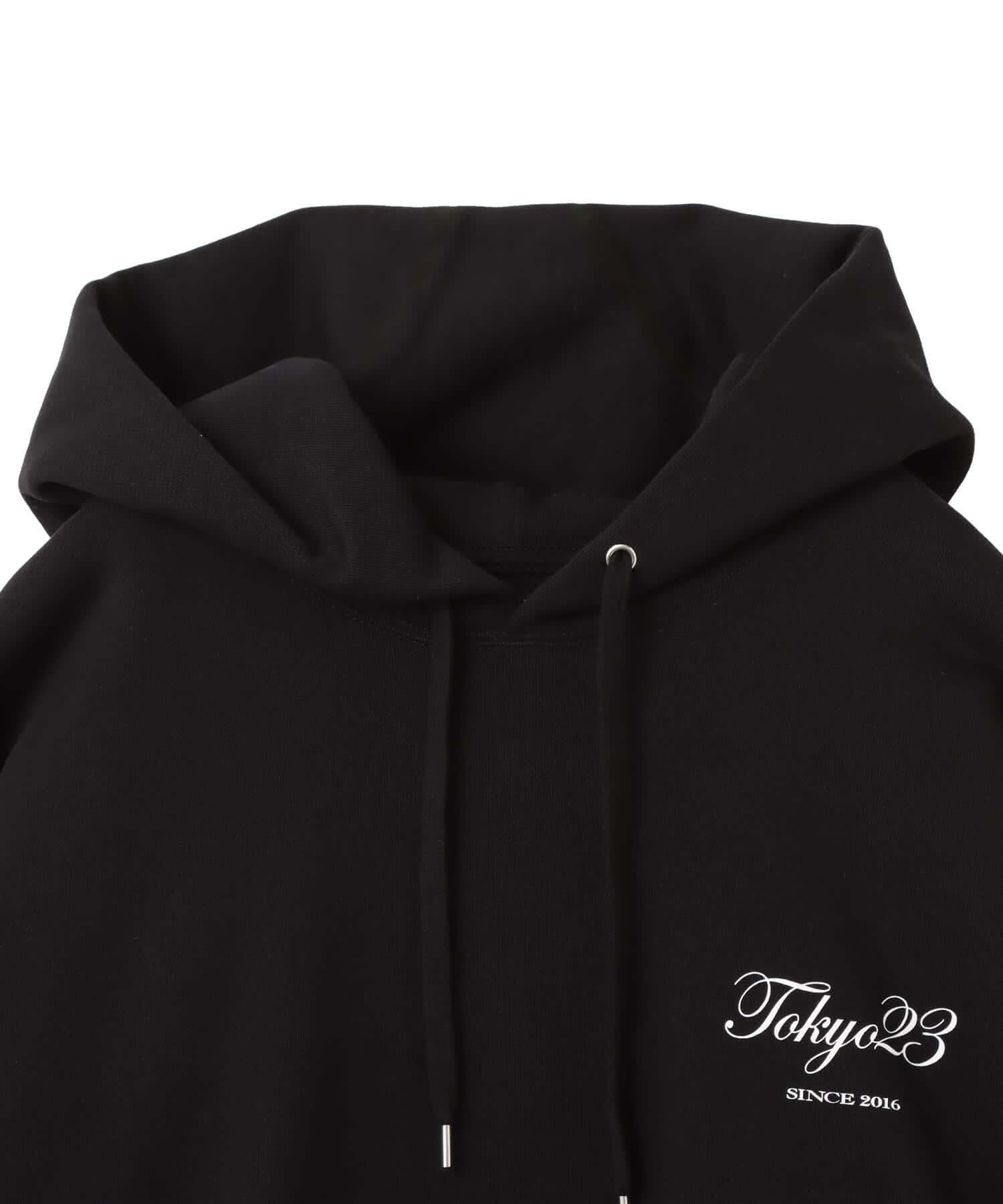 TOKYO 23 Emblem Hooded Sweatshirt BLACKの画像