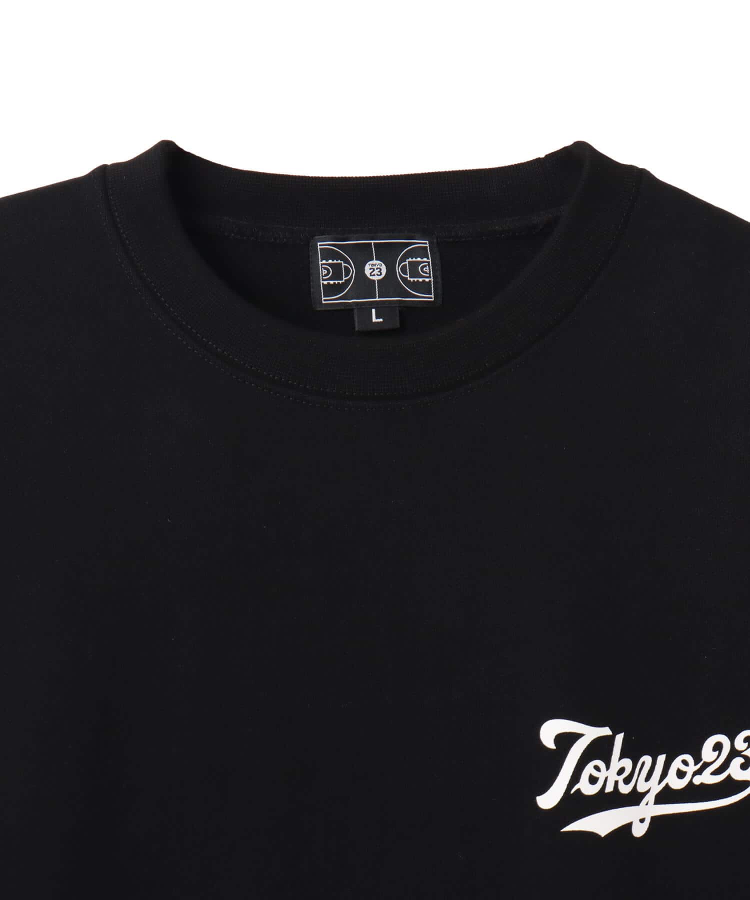 TOKYO 23 Script Logo Sweatshirt BLACKの画像
