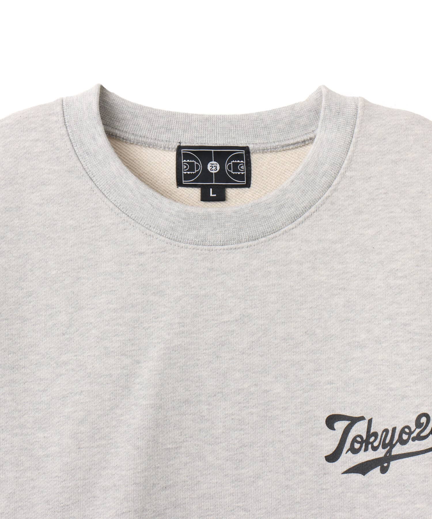 TOKYO 23 Script Logo Sweatshirt GRAYの画像