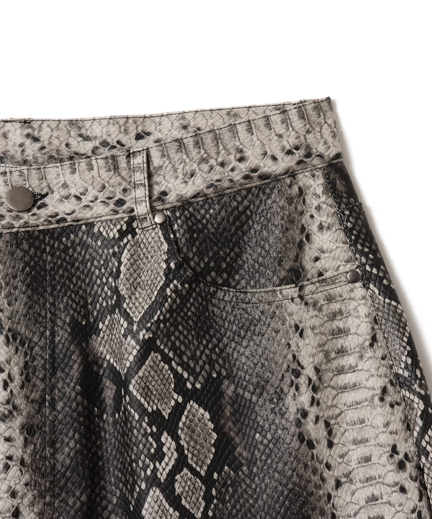 TOKYO 23 FAUX LEATHER SHORT PANTS MULTIの画像