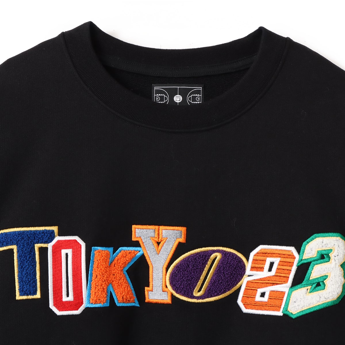 TOKYO 23 EMBROIDERY SWEATSHIRT BLACKの画像