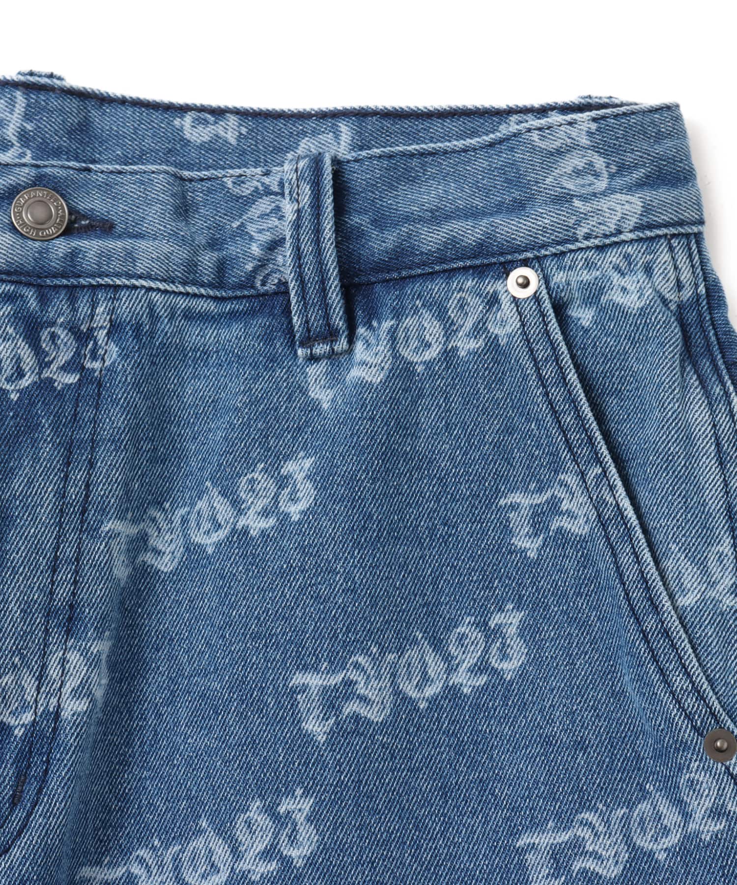 TOKYO 23 DOUBLE KNEE SHORT PANTS BLUEの画像