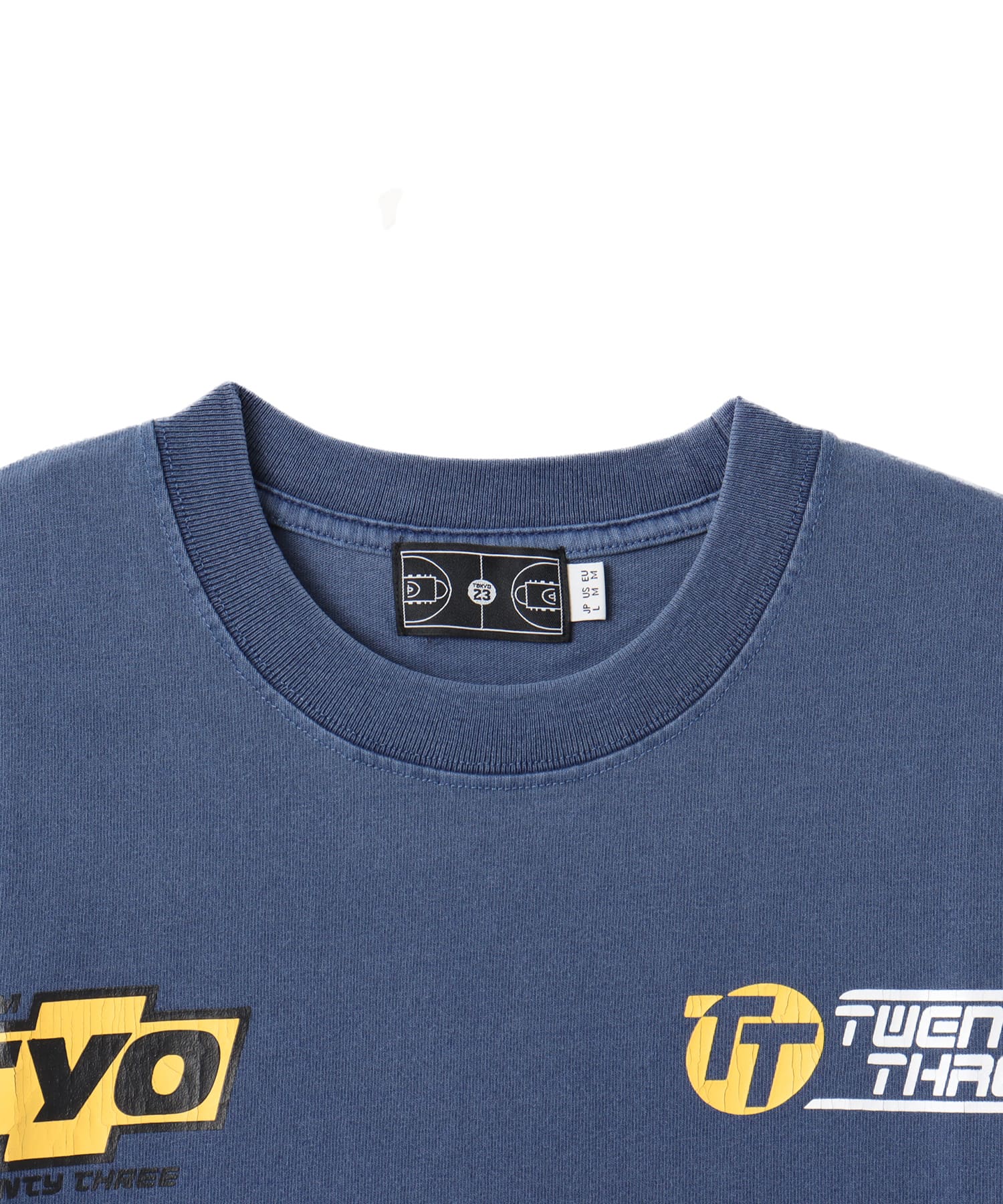 TOKYO 23 Racing Print T-shirt NAVYの画像