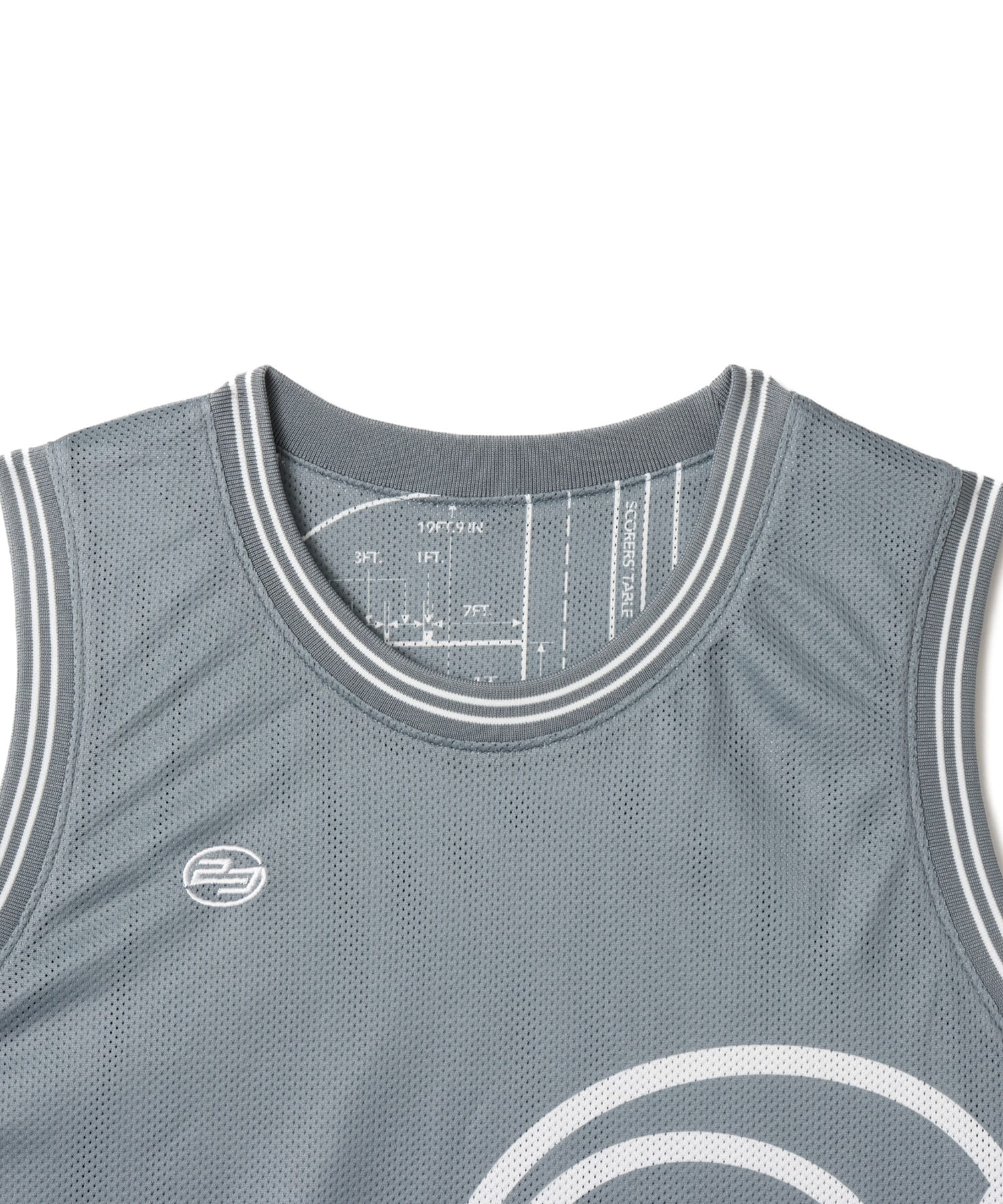 TOKYO 23 Reversible Mesh Tank Top GRAYの画像